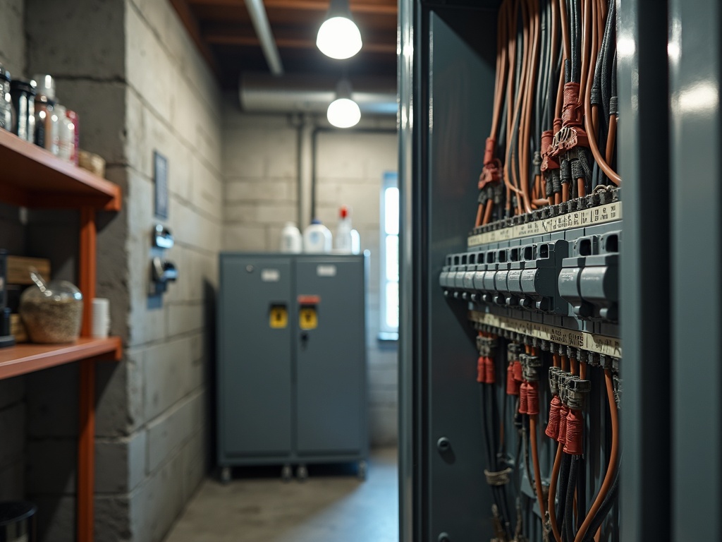 Coffee Shop Electrical Wiring: Why Espresso Equipment and POS Systems Need Their Own Circuits A licensed electrician installing dedicated circuits for coffee shop electrical wiring inside a modern Scottsdale café with an espresso machine visible in the background.
