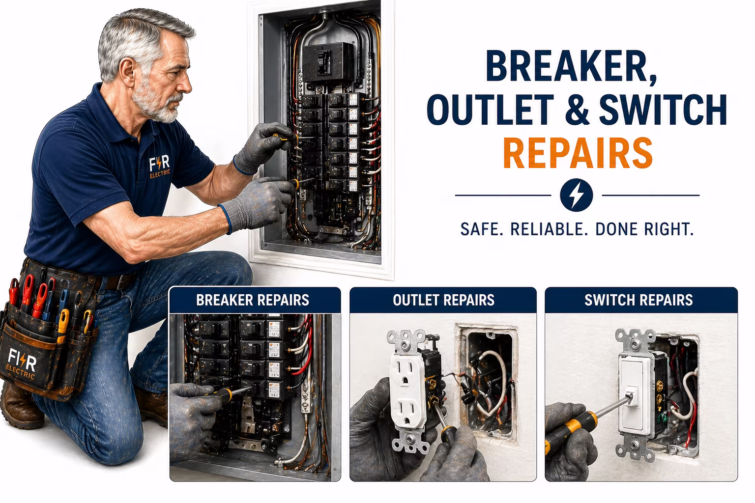 Services breaker switch repaiurs
