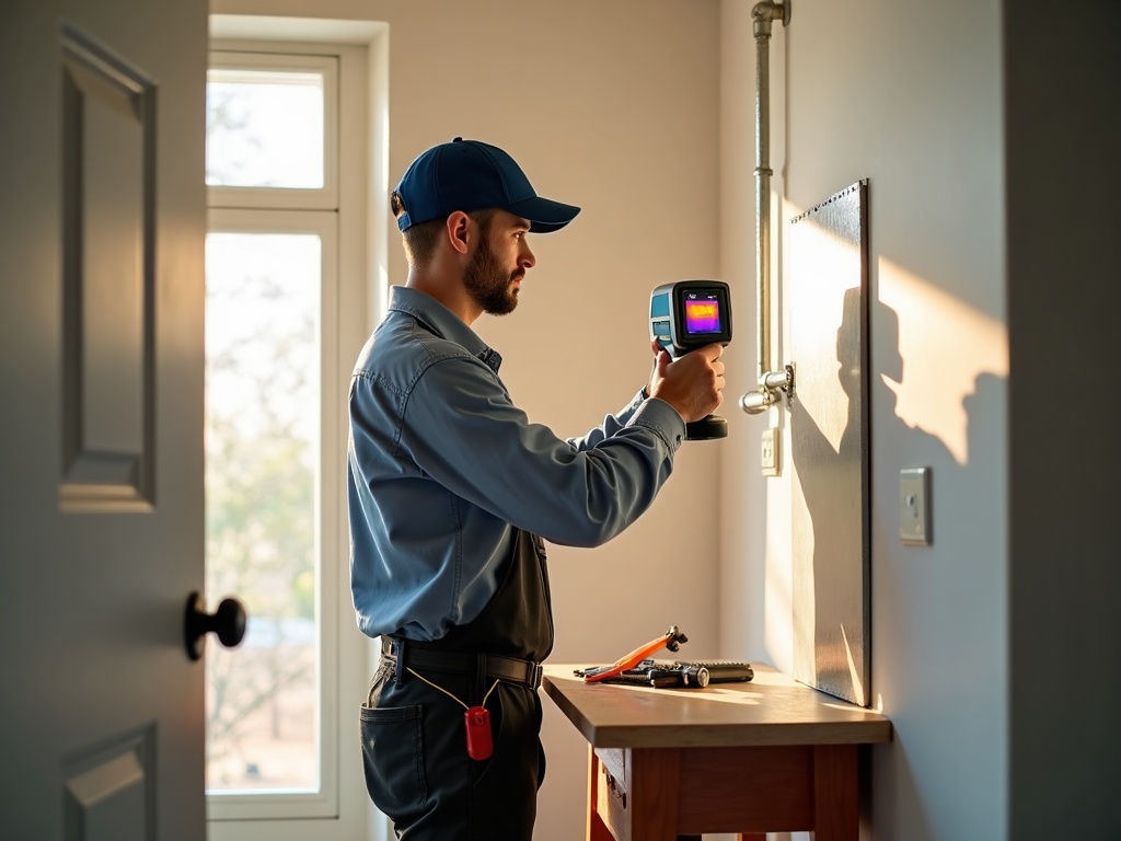 Aluminum Wiring in Arizona Homes: Why Insurance Companies Are Worried A licensed electrician inspecting aluminum wiring inside a residential panel — the aluminum wiring insurance problem made visible in a aluminum wiring insurance problem assessment