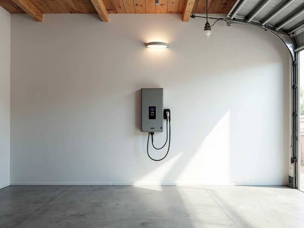 Does an Electrical Upgrade Actually Increase Your Home's Resale Value? a licensed electrician performing an does electrical upgrade increase home value inspection on a modern panel in a Scottsdale home garage
