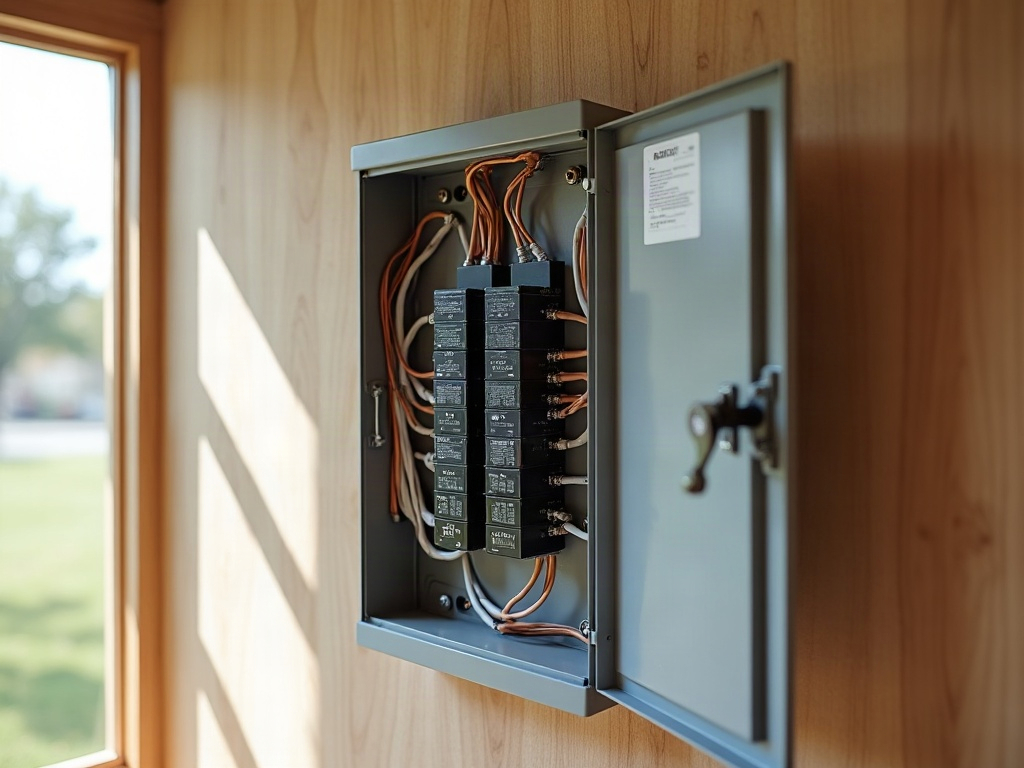 Voice-Controlled Lighting: What the Wiring Side of a Smart Lighting Setup Actually Looks Like A licensed electrician performing voice control lighting wiring inside a smart switch box in a modern residential home