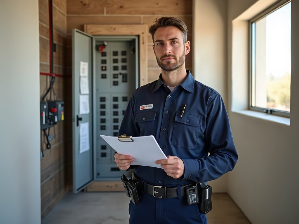 Crackling or Buzzing Sound Coming From Your Panel? Don't Wait to Find Out Why A licensed electrician using a thermal imaging camera to diagnose an electrical panel making crackling noise inside a Scottsdale home